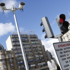 Las cámaras de lectura de matrículas de vehículos controlarán las entradas y salidas de la zona de bajas emisiones. RAMIRO