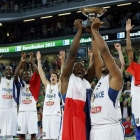 Francia celebra su gran triunfo en el Europeo.