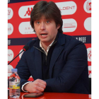 El director deportivo de la Cultural, José Manzanera, dio ayer explicaciones públicas. J. NOTARIO