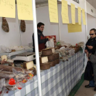 La sección de productos agroalimentarios también ocupa un espacio importante en la feria.