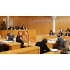 La Corporación Muncipal durante el Pleno que aprobó de forma inicial el presupuesto de San Andrés pa