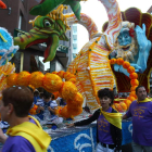 La reina de las fiestas irá en una de las carrozas.