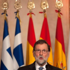 Mariano Rajoy, en una cumbre de la UE celebrada en Roma esta semana.
