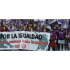 Manifestación en León por los derechos de las mujeres. MARCIANO PÉREZ