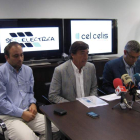 Fernando Suárez, Javier Arias y Víctor Tejuca presentaron ayer el proyecto en Bemibre.