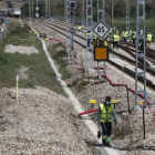 El accidente se produjo en Valdeorras, sentido a Vigo. ARCHIVO