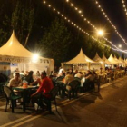 El recinto ferial cuenta con 34 atracciones y se sitúa en la avenida Sáenz de Miera.