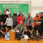 Foto de familia de los participantes premiados en esta edición.