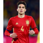 Marc Bartra con la elástica de la selección española. VÍCTOR LERENA