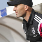 Zinedine Zidane centró la atención de los aficionados leoneses.