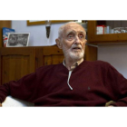 Una de las últimas fotografías realizadas del escritor y economista José Luis Sampedro.