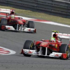 Massa volvió a estar por segunda vez delante de Alonso.