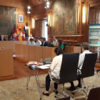 Pleno en la Diputación. DL