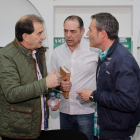 Fernández, Romero y Díez, ayer. SECUNDINO PÉREZ