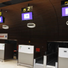 Zona de facturación del aeropuerto leonés de La Virgen del Camino.