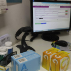 Medicamentos y control informático de los pacientes.
