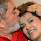 Lula da Silva felicita a Dilma Rousseff.