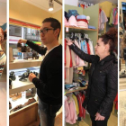 Elizabeth Ferrero, Javier Pérez, Luisa Quirante y Belén Álvarez, cuatro comerciantes de Ponferrada que confían en una mejoría.