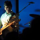 Alejandro Díez, «Cooper», durante un concierto celebrado en León