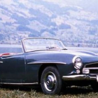 Mercedes concebía el 190 SL como un «pequeño» biplaza elegante y deportivo.