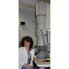 Sara Alvira de Celis, en el Centro Nacional de Biotecnología.
