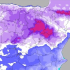 Previsión de bajas temperaturas (-10 grados) en determinadas áreas de León. METEORED
