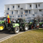 El campo estalla con una nueva tractorada en León.