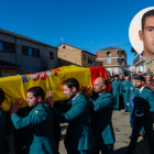 Funeral de David Pérez, en Nogarejas.