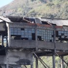 Estación de recepción del teleférico del lavadero.