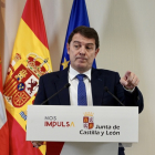 El presidente de la Junta de Castilla y León, Alfonso Fernández Mañueco.