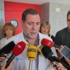 El gerente del Área de Salud del Bierzo, Juan Ortiz de Saracho.