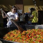 Un momento de la feria del pimiento de Fresno de la Vega.