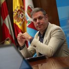 El portavoz de Coalición por el Bierzo, Iván Alonso.