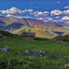 Vista de las montañas que se verían afectadas por los parques eólicos de Repsol.