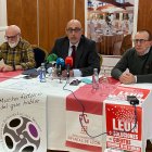 Pedro Álvarez, Carlos González Antón y Leandro Hidalgo.