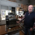 La caja registradora centenaria de Casa Brindis en Ponferrada