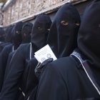 Procesión del Cristo del Gran poder en León.