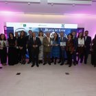 Galardonados y patrocinadores de los premios Innova.  José Luis Sanz Merino, consejero de Movilidad y Transformación Digital.