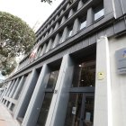 Exterior de la agencia Tributaria en León