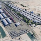 Recreación del plan integral que propone Astorga para reordenar las infraestructuras ferroviarias.