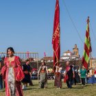 El espectáculo de los caballeros es uno de los más vistosos de las Justas Medievales.