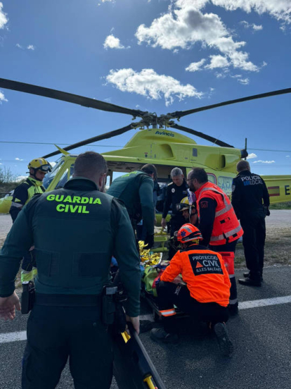 Trece personas han resultado heridas en la mañana de este lunes al este de Mallorca.