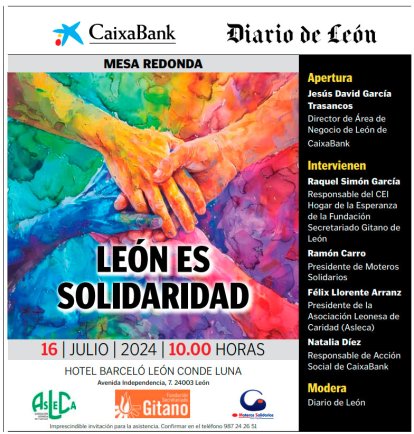 Mesa redonda 'León es solidaridad'