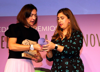 La ganadera leonesa Ana Aída Rodrigo (Tu  Ternera en casa) ha sido una de las galardonadas este martes con los premios de Excelencia a la Innovación para mujeres rurales que concede el Ministerio de Agricultura, Pesca y Alimentación.