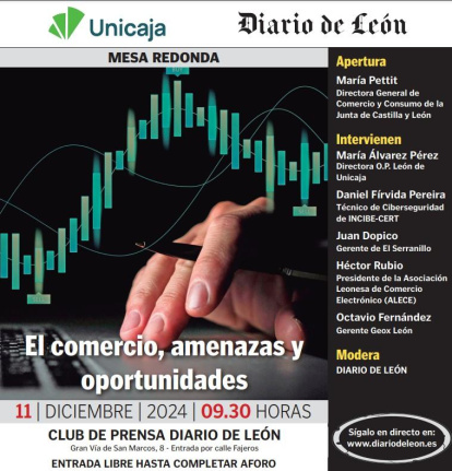 Cartel de la mesa redonda.