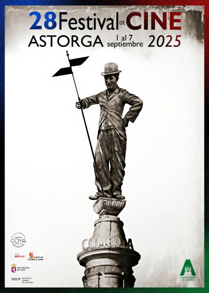 Cartel promocional del 28 Festival de Cine de Astorga