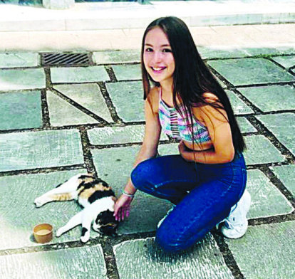La alumna de San Ignacio de Ponferrada Eva Freire Seoane.