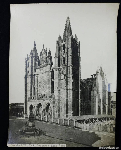 Imagen de la Catedral tomada por J. Laurent.