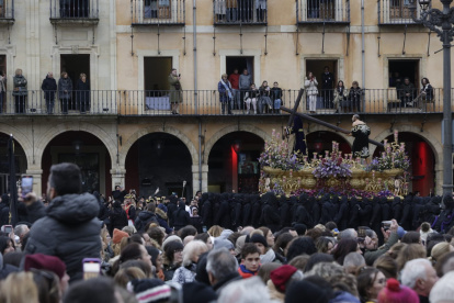 Procesión de Los Pasos este Viernes Santo en León.