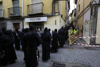 Procesión de los Pasos este Viernes Santo en León.